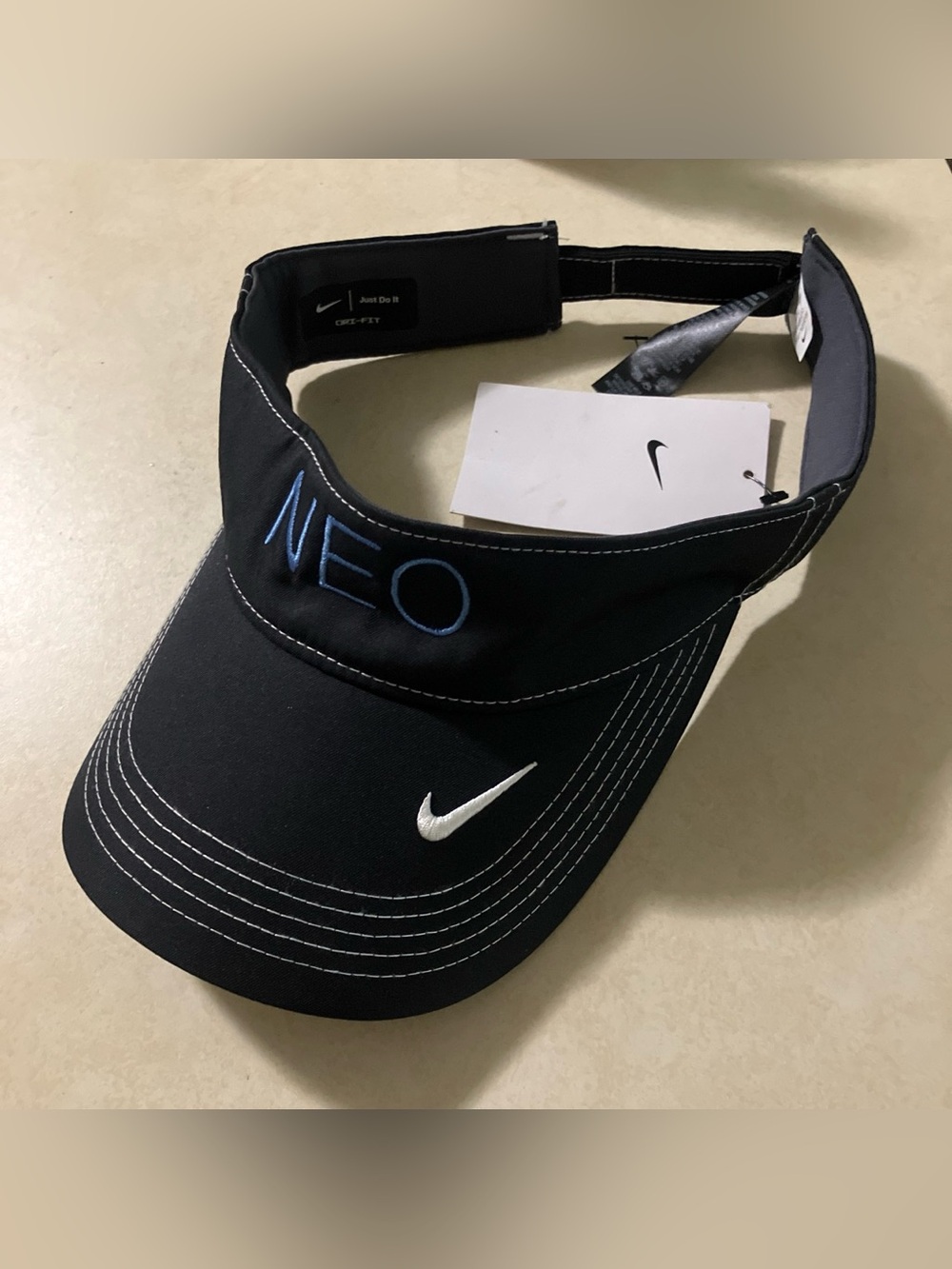 Nike Golf - Dri-FIT Swoosh Visor, not sure about the NEO embroidery